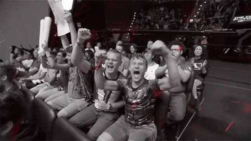 Excited Cheering GIF - Excited Cheering Woo GIFs