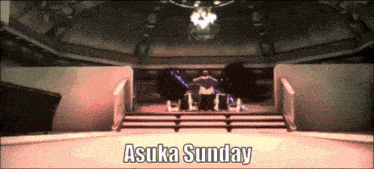 asuka sunday is the name of the person in the video game