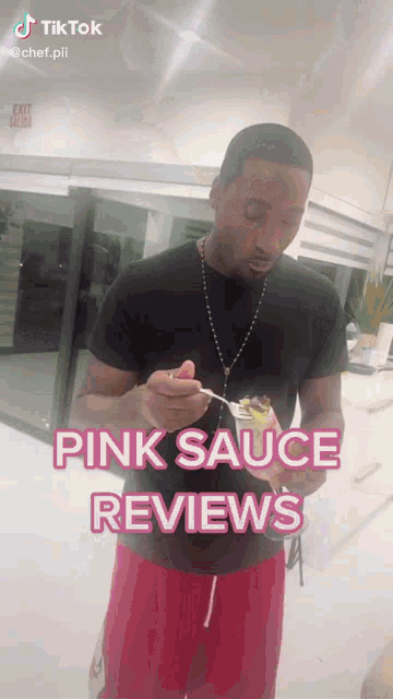 Pink Sauce Review GIF - Pink Sauce Review GIFs