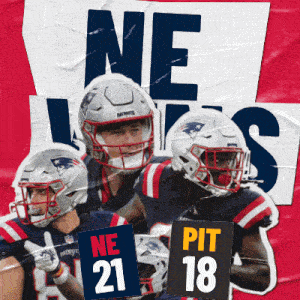 Pittsburgh Steelers (18) Vs. New England Patriots (21) Post Game GIF - Nfl National Football League Football League GIFs