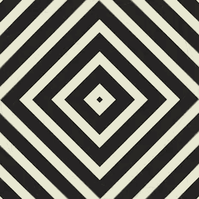 it looks like a kaleidoscope with a square in the middle of it .
