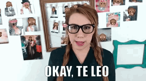 Te Leo Okay GIF - Te Leo Okay Lentes GIFs