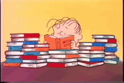 Reading Books Busy GIF - Reading Books Busy Study GIFs