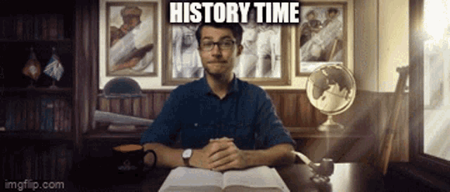 History History Time GIF - History History Time Griffin Johnson GIFs