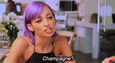 Nicole Richie Champagne GIF - Nicole Richie Champagne Wanna Drink GIFs