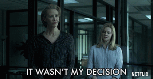 It Wasnt My Decision Janet Mcteer GIF