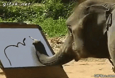 Painting GIF - Painting Elephant GIFs