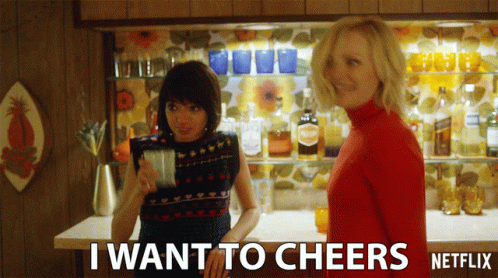 I Want To Cheers Celebrate GIF - I Want To Cheers Celebrate Party GIFs