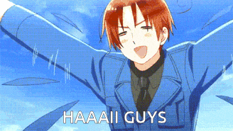 a man with his arms outstretched and the words haaall guys on the bottom