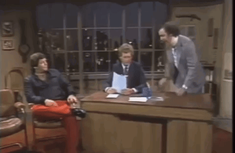 David Letterman Andy Kaufman GIF - David Letterman Andy Kaufman Jerry Lawler GIFs
