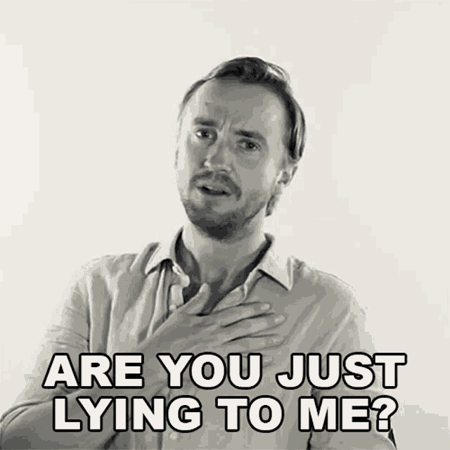 Are You Just Lying To Me Tom Felton GIF - Are You Just Lying To Me Tom Felton Cameo GIFs