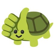 Turtle Thumbs Up GIF
