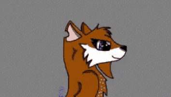 a drawing of a fox wearing a tie and sunglasses