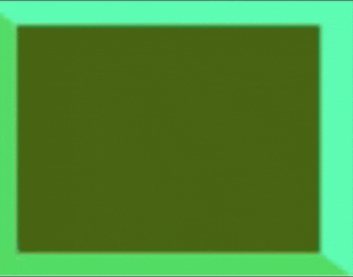 a green triangle with a black triangle on it