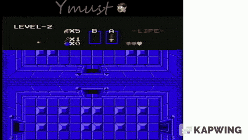 a screenshot of a video game with the words y must and kapwing at the bottom