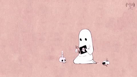 Obakechan Ghost GIF - Obakechan Ghost Adorbs GIFs