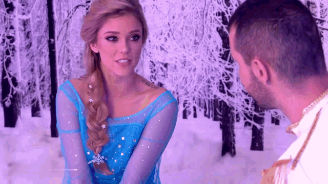 Frozen Elsa GIF - Frozen Elsa Crosseyed GIFs