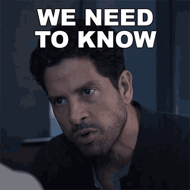 We Need To Know Luke Alvez GIF - We Need To Know Luke Alvez Criminal Minds Evolution GIFs