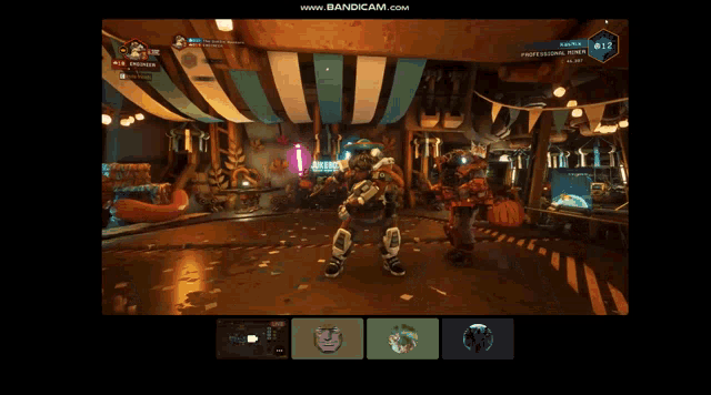 a video game is being played on a computer screen and the game is being played on bandicam.com