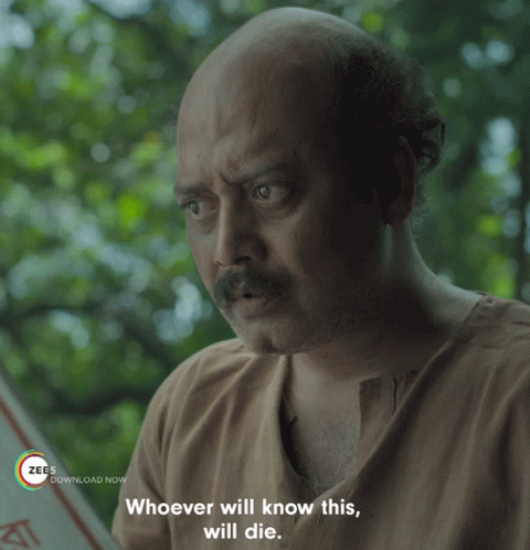 Whoever Will Know This Will Die Lalbazaar GIF - Whoever Will Know This Will Die Lalbazaar डरना GIFs