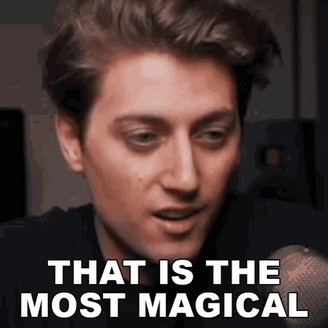 That Is The Most Magical Thing Ive Ever Seen Jordan Orme GIF - That Is The Most Magical Thing Ive Ever Seen Jordan Orme Super Magical Thing GIFs
