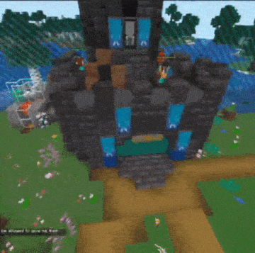 a screenshot of a video game with a message that says ' be allowed to give me this '
