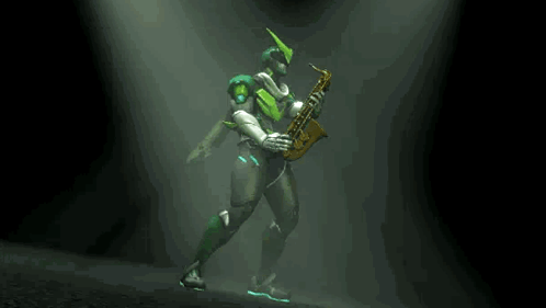 Genji Saxophone GIF - Genji Saxophone Overwatch GIFs