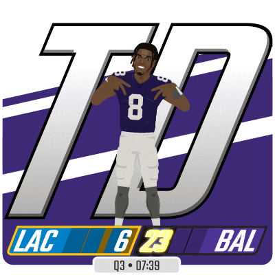 a football player with the number 8 on his shirt