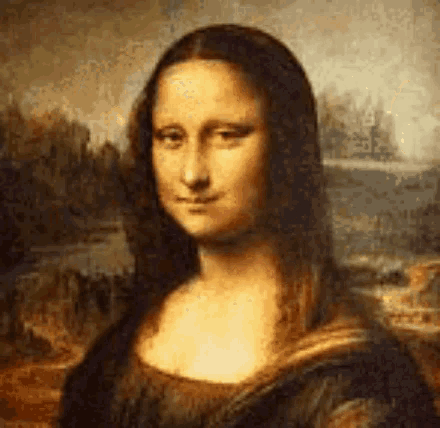 Noooo Mona Lisa GIF - Noooo Mona Lisa Mess GIFs