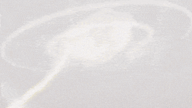 a cartoon drawing of a swirl with a light bulb in the middle