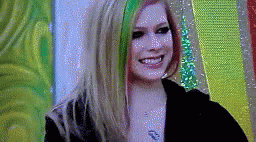 Avril Lavigne Heart Hands GIF - Avril Lavigne Heart Hands I Love You GIFs