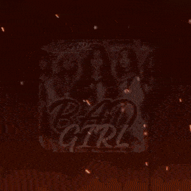 a group of girls in school uniforms are standing next to each other on a poster for bad girl .