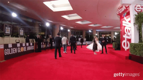 Golden Globe Awards Awards Show GIF - Golden Globe Awards Awards Show Red Carpet GIFs