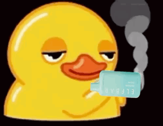 Rubber Ducky Smoke GIF - Rubber Ducky Smoke Vape GIFs