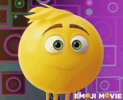 Happy Realization GIF - Emoji Movie Smile Amazed GIFs