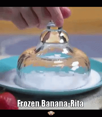 Frozen Banana Rita Nj GIF