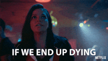 If We End Up Dying I Just Wanna Say I Love You All Angela Gomez GIF - If We End Up Dying I Just Wanna Say I Love You All Angela Gomez Obliterated GIFs