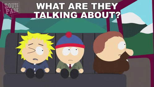 What Are They Talking About Stan Marsh GIF - What Are They Talking About Stan Marsh Tweek Tweak GIFs