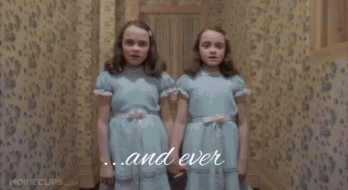 The Shining Twins GIF - The Shining Twins And Ever GIFs