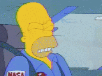 Homer Experiencing G-forces - The Simpsons GIF - The Simpsons Popeye Homer Simpson GIFs