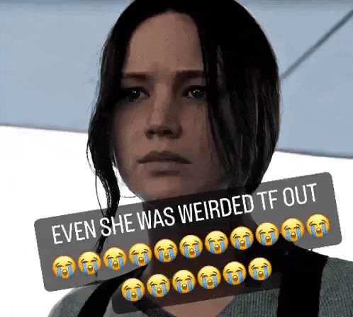 Katniss Everdeen Weirded Tf Out GIF - Katniss Everdeen Weirded Tf Out Katniss Weirded Tf Out GIFs