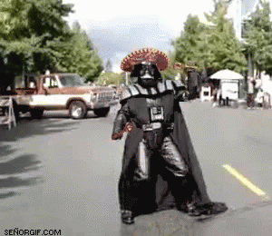 Cinco De Mayo Vader GIF - Cinco De Mayo Vader Darth Vader GIFs