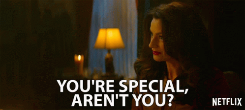 Youre Special Arent You Michelle Gomez GIF - Youre Special Arent You Michelle Gomez Mary Wardwell GIFs