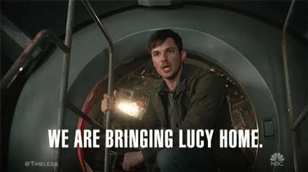 We Are Bringing Lucy Home Determined GIF - We Are Bringing Lucy Home Determined Going Home GIFs