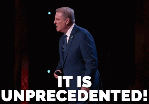 It Is Unprecedented! GIF - Inconvenient Sequel Inconvenient Sequel Gifs Al Gore GIFs