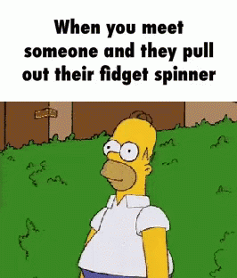 The Simpsons Fidget GIF - The Simpsons Fidget Spinner GIFs