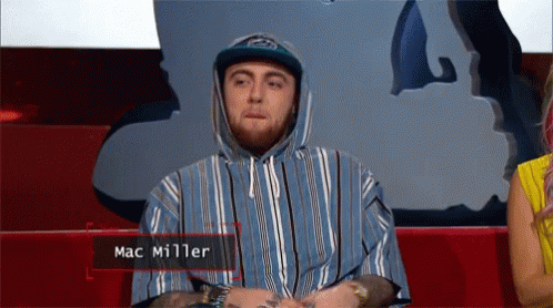 Mac Miller Sup GIF - Mac Miller Sup Hoodie GIFs