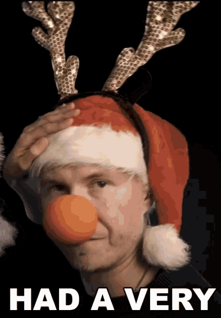 Had A Very Shiny Nose Rudolph GIF - Had A Very Shiny Nose Shiny Nose Rudolph GIFs