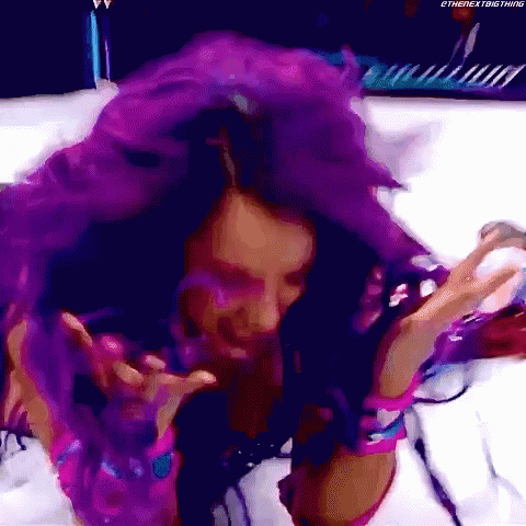 Sasha Banks Hair GIF - Sasha Banks Hair Upset GIFs