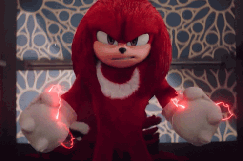 Knuckles Sonic The Hedgehog GIF